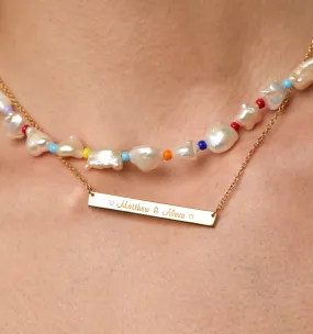 Name Plate Necklace