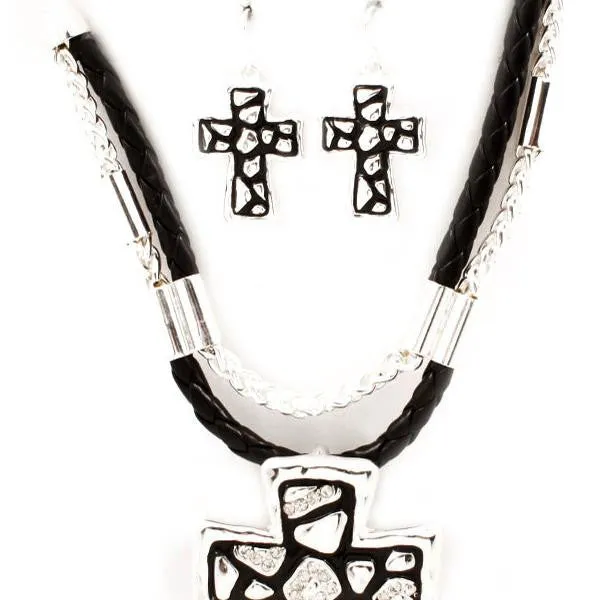 Necklace & Earring Set - 4351