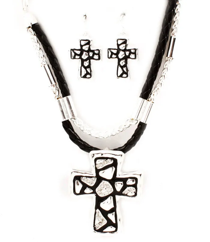 Necklace & Earring Set - 4351