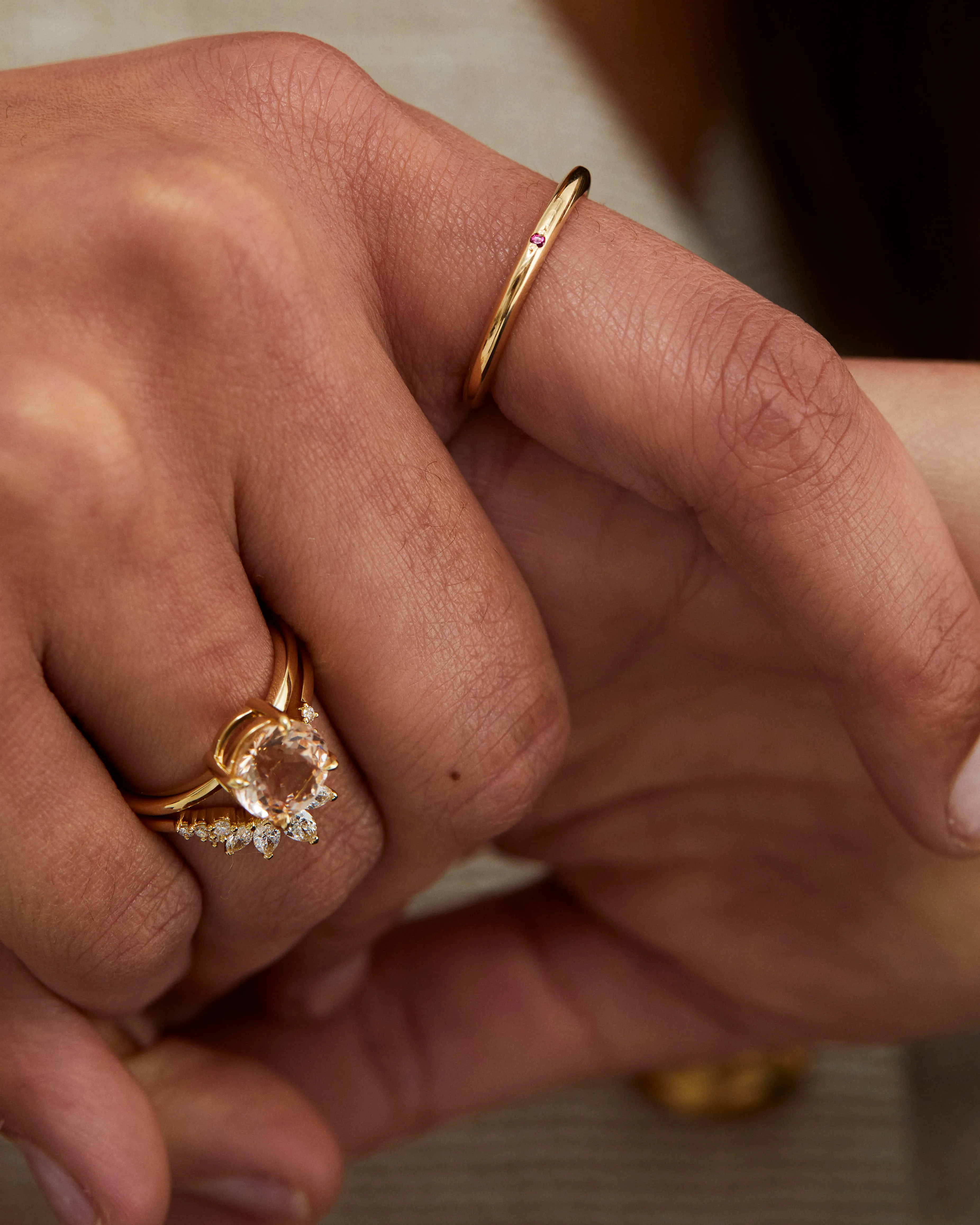 Promise Ring | Birthstone