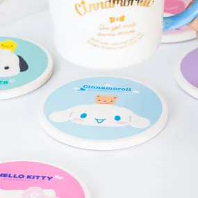 Sanrio Print Round Shaped Absorbent Coasters