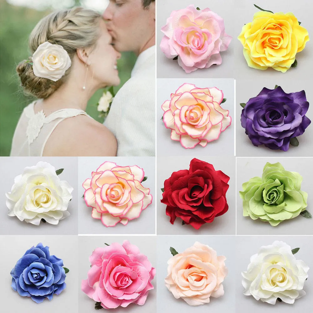 Silk Roses Brooch Bouquet SILK- ROMANCE