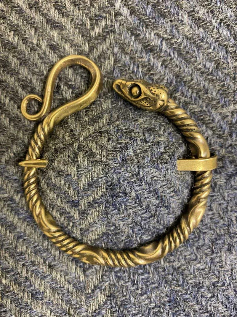 Snake Brooch - Large