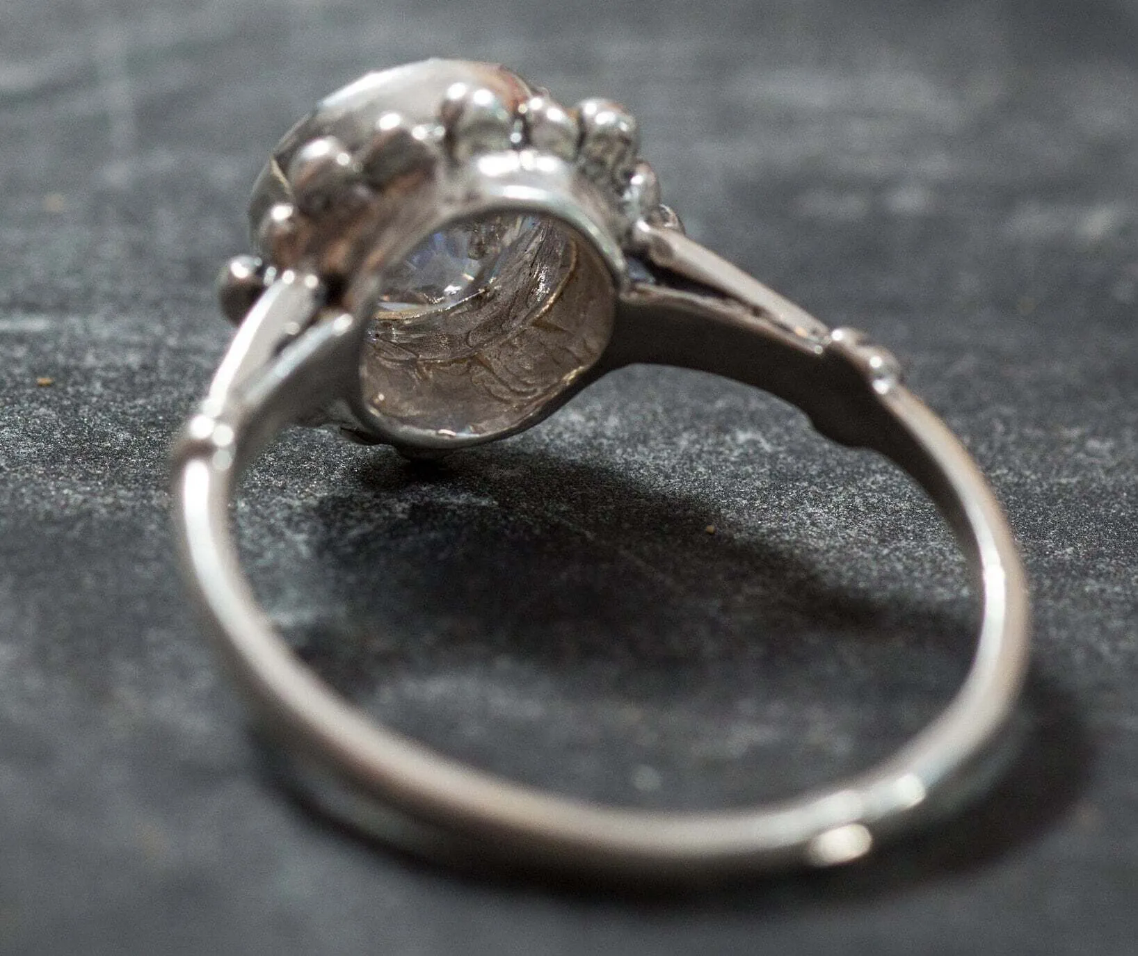 Solitaire Diamond Ring - Diamond Promise Ring, Bridal Diamond Ring