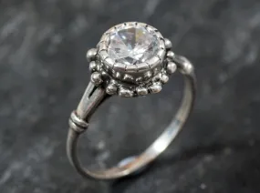 Solitaire Diamond Ring - Diamond Promise Ring, Bridal Diamond Ring