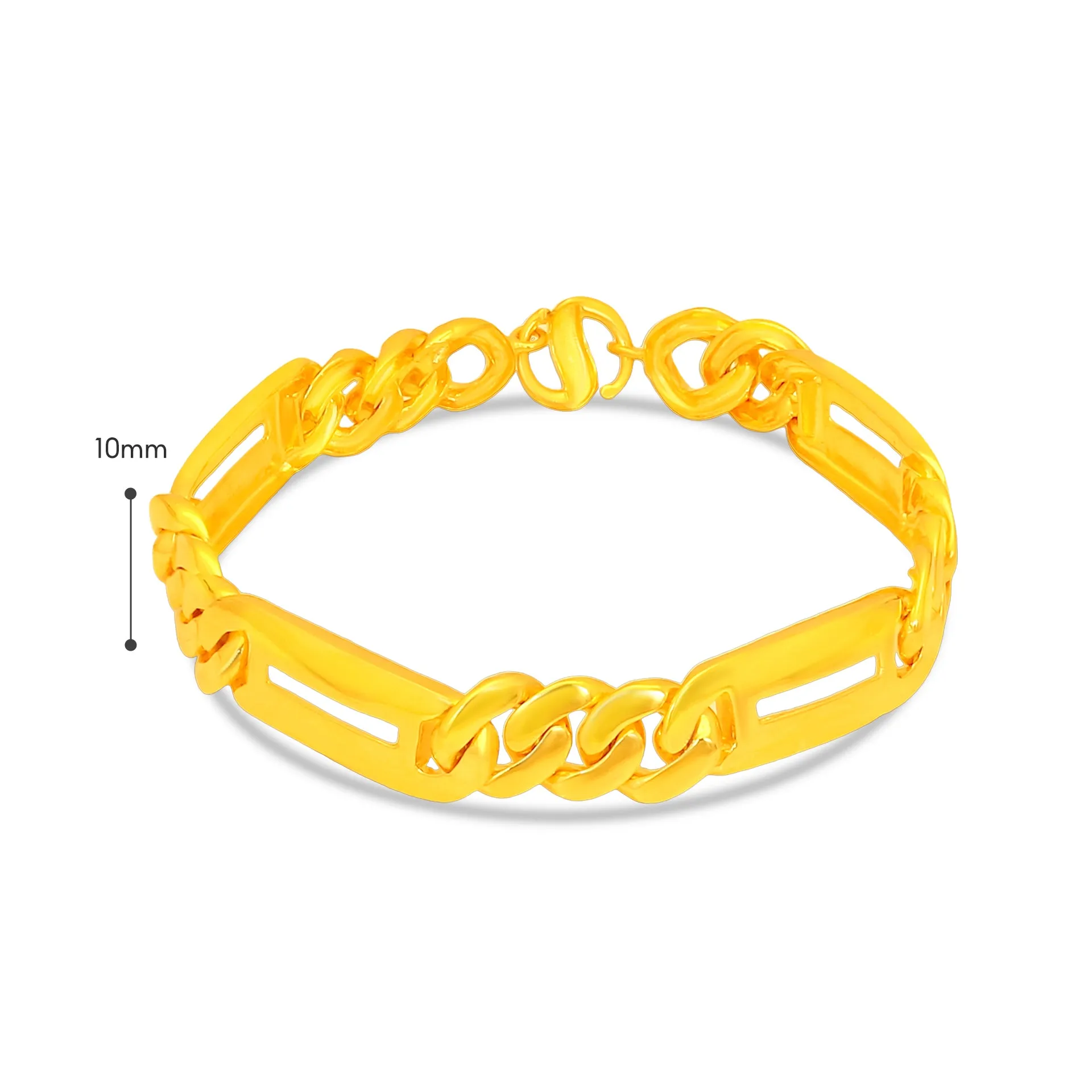 TAKA Jewellery 916 Gold Bracelet