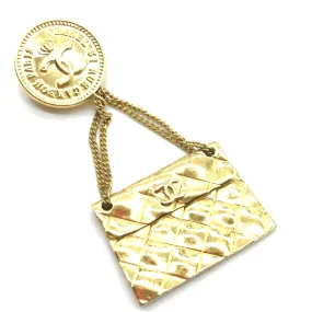 Vintage Chanel Handbag Brooch Pin